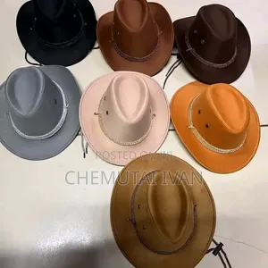 Striped Cowboy Hats