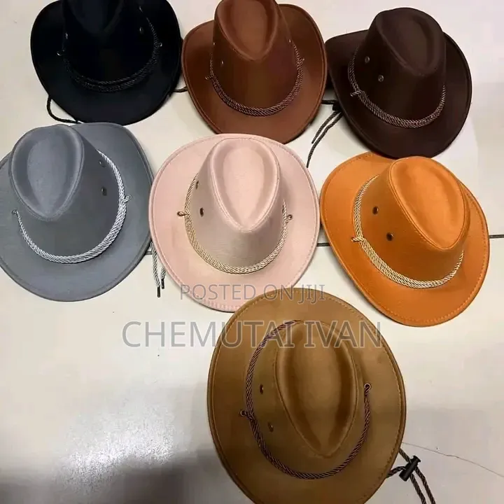 Striped Cowboy Hats