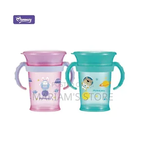 Momeasy 360° Natural Drinking Cups (210ml/7oz) Designed for Toddlers