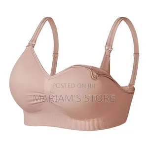 Seamless Wireless Nursing Bra With Top-Opening Clips for Breastfeeding