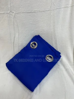 Synthetic 3 Piece Plain Curtains
