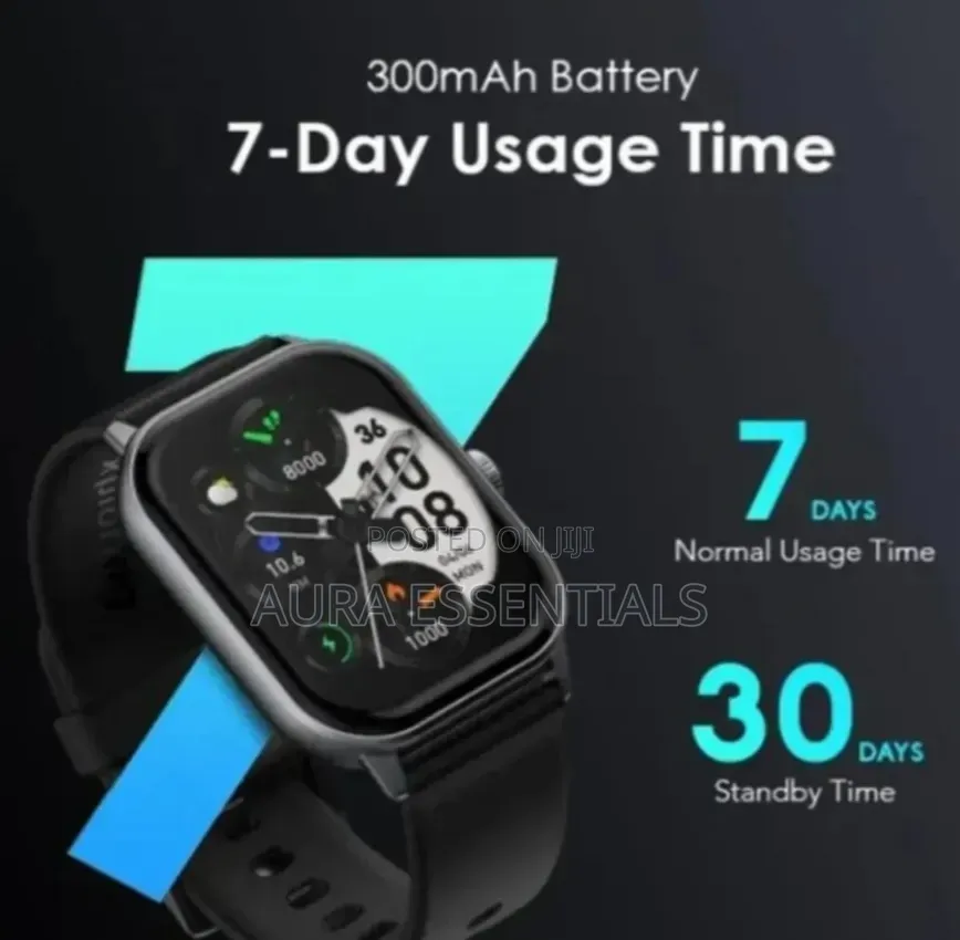 Oraimo Watch 5 Lite 2.01" Hd Ip68 Smart Watch