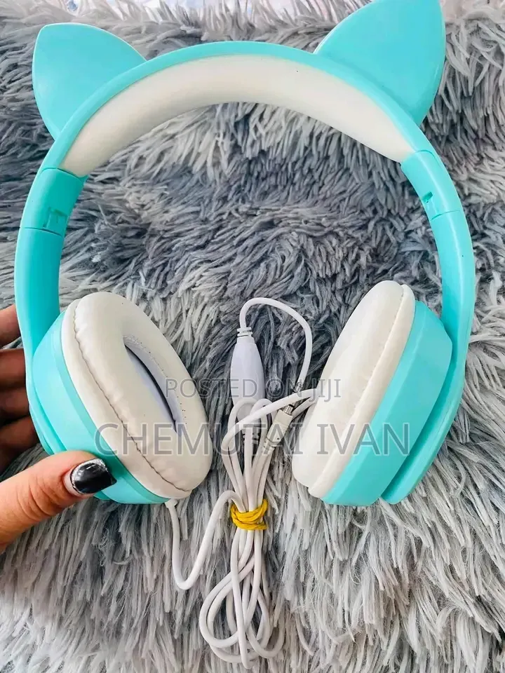 Bass Cat Ear Headphones