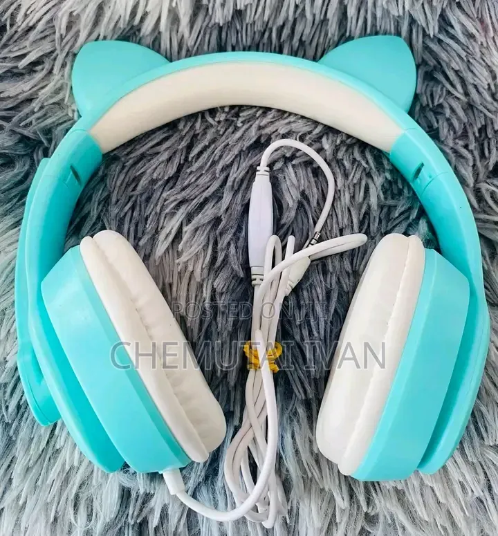 Bass Cat Ear Headphones