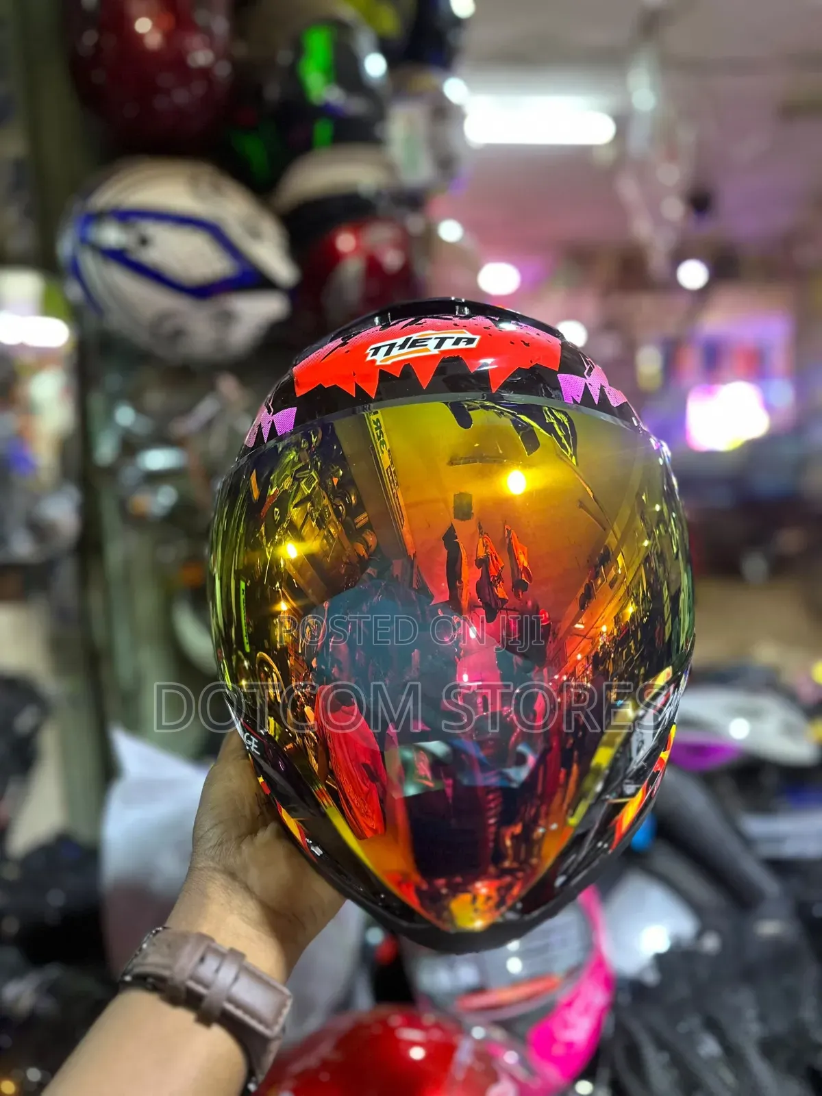 Biker's Full-Face Motorcycle Helmet