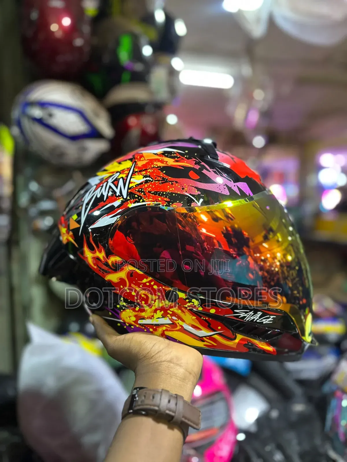 Biker's Full-Face Motorcycle Helmet