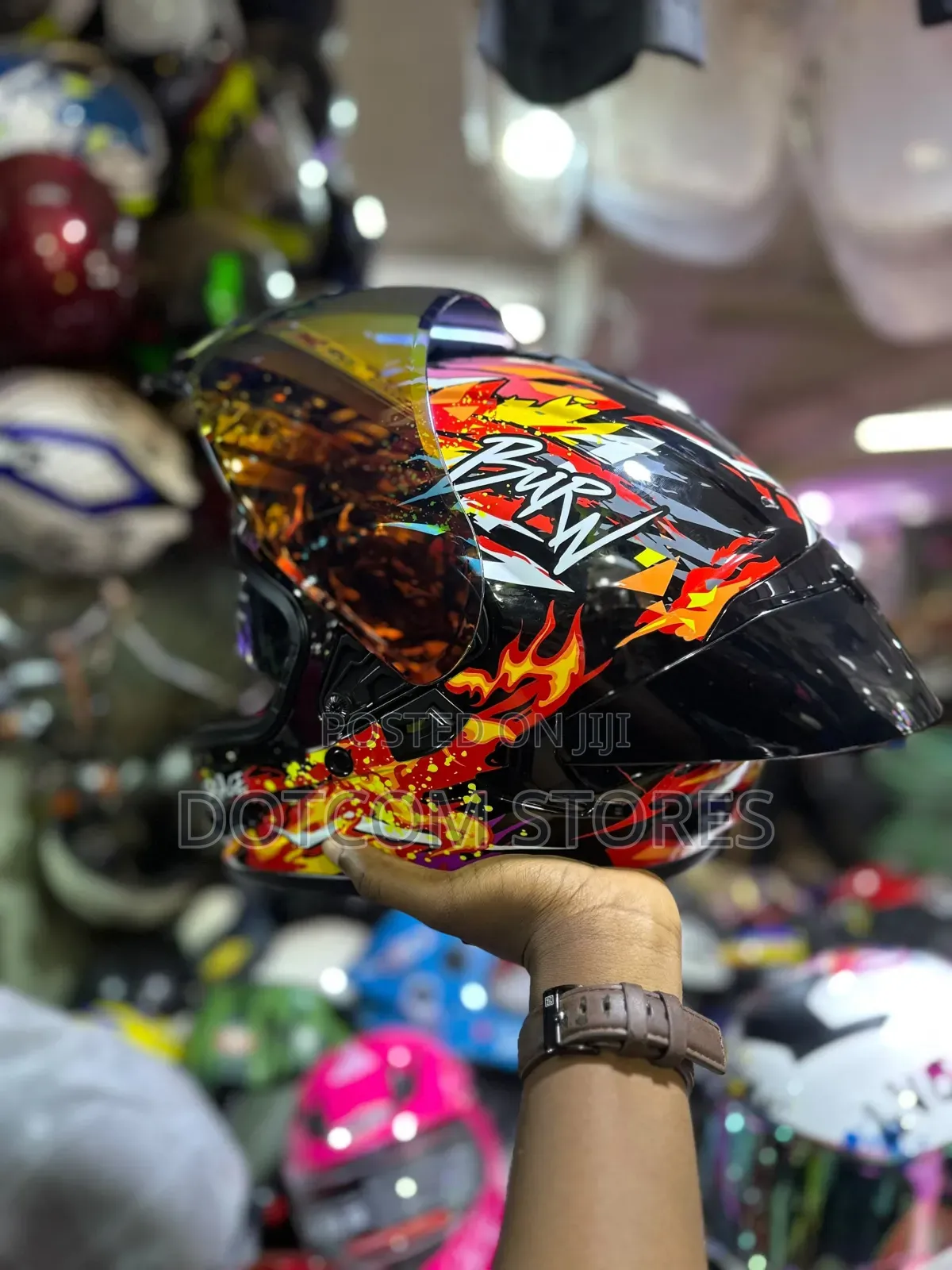 Biker's Full-Face Motorcycle Helmet