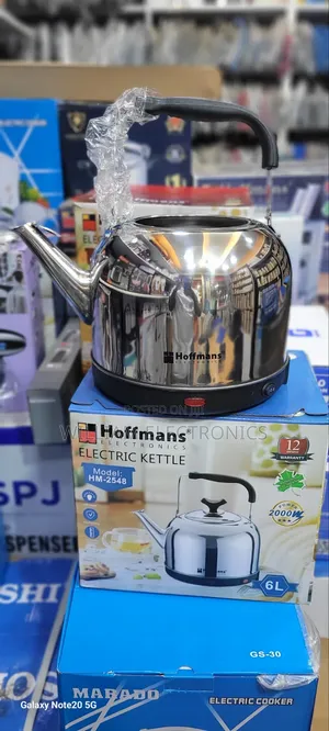 Electric Kettle 6litres Hoffmans/Fast Boiling Kettle 6litres