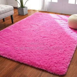 Pink Fluffy Carpet