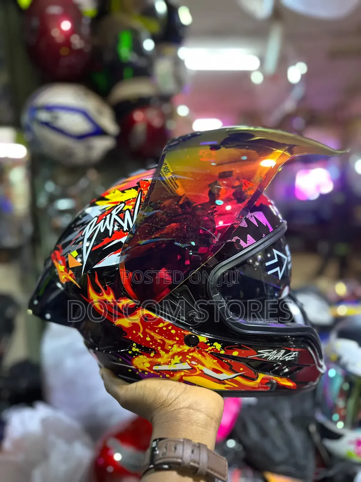 Full-Face Motorcycle Helmet