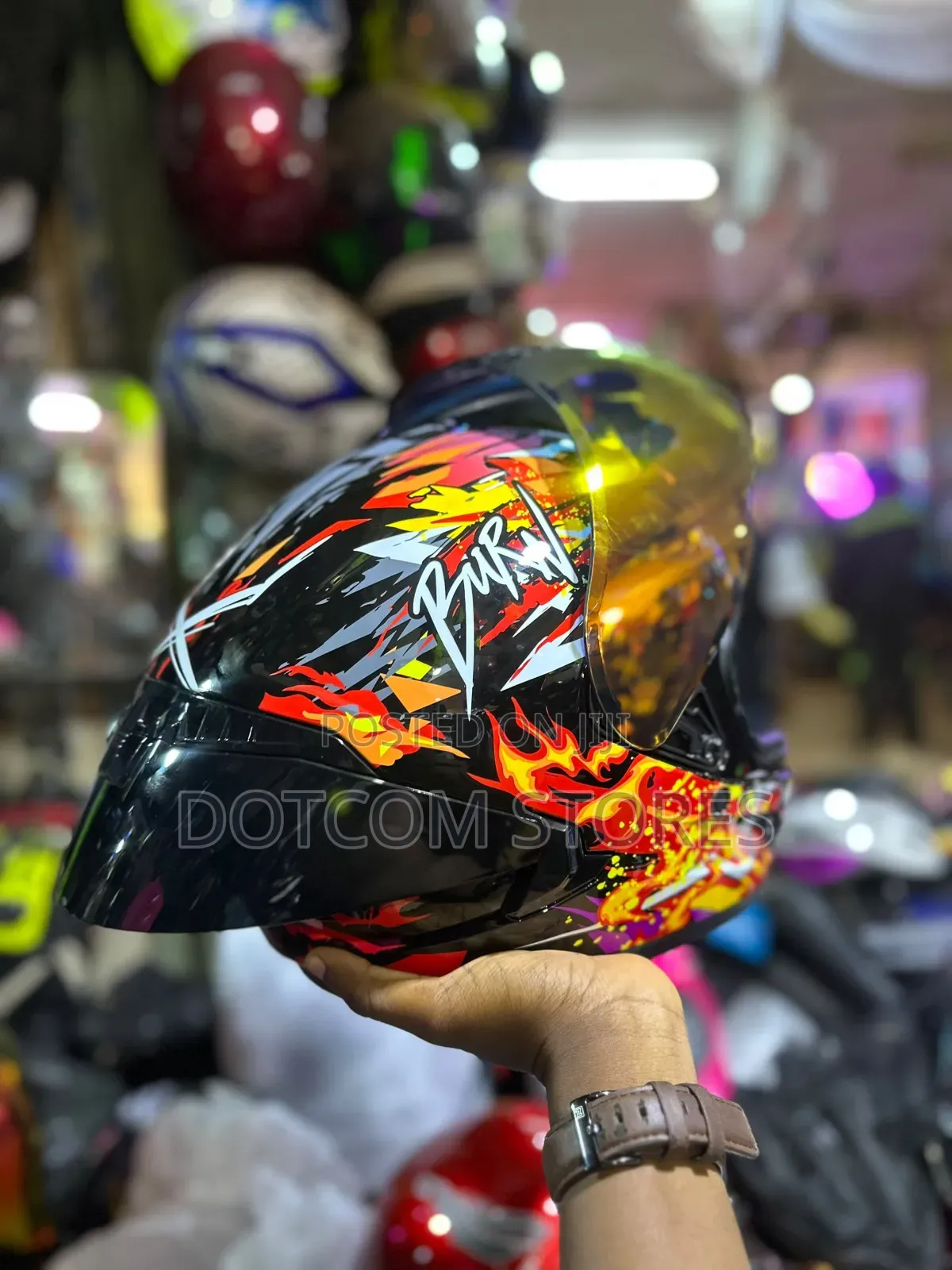 Full-Face Motorcycle Helmet