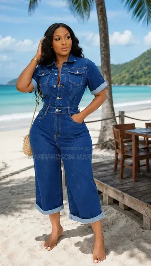 Denim Jumpsuit Ladies