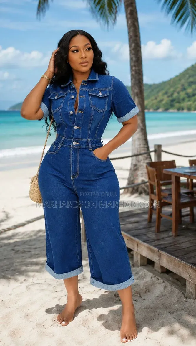Denim Jumpsuit Ladies