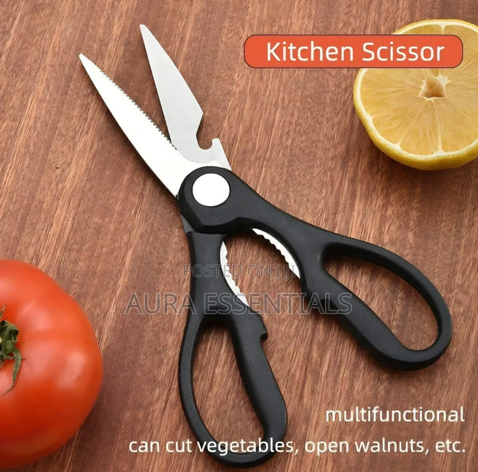 Multi-Functional Stainless Steel Kitchen Shears