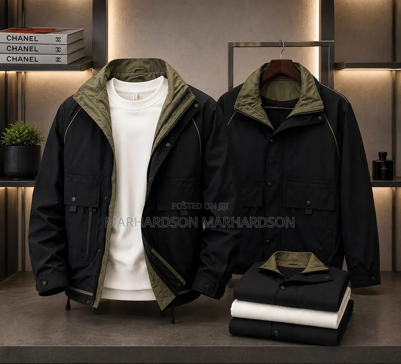 Overcoats Unisex Jackets