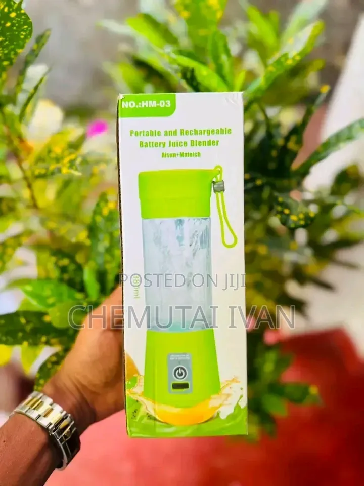 Portable Rechargeable USB Juice Blender