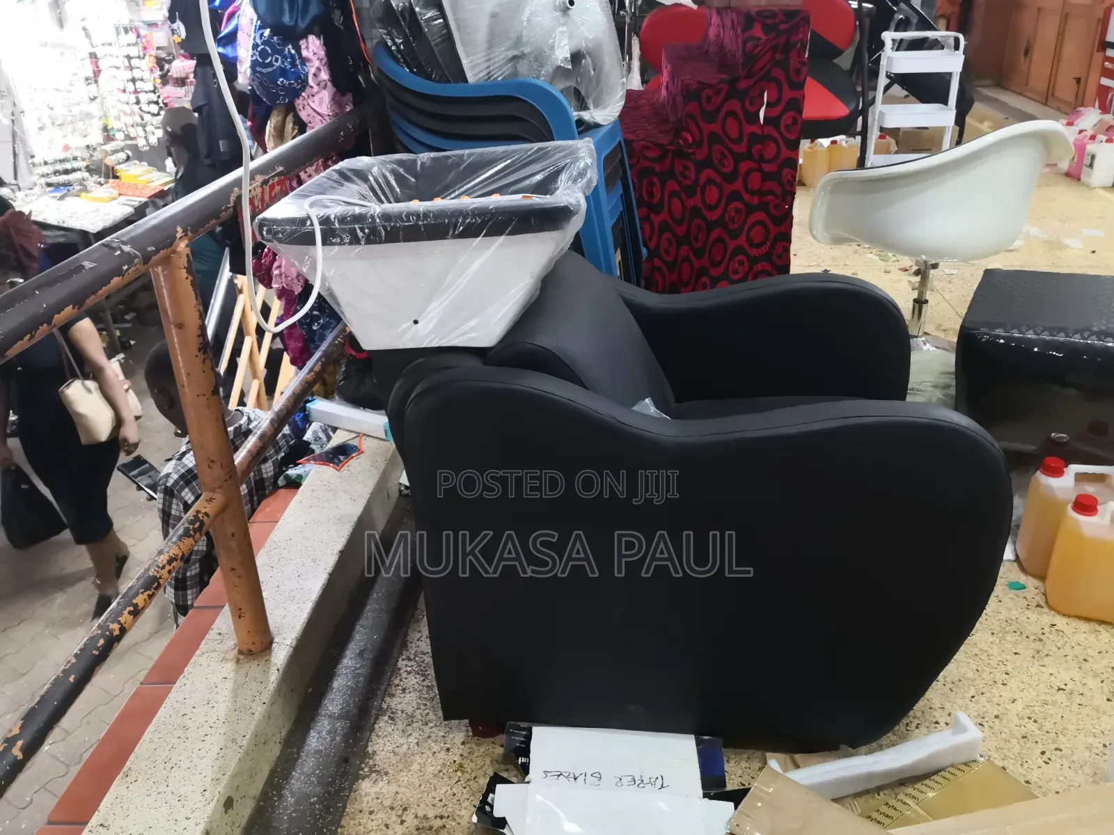 Salon Backwash Bowl With Chair