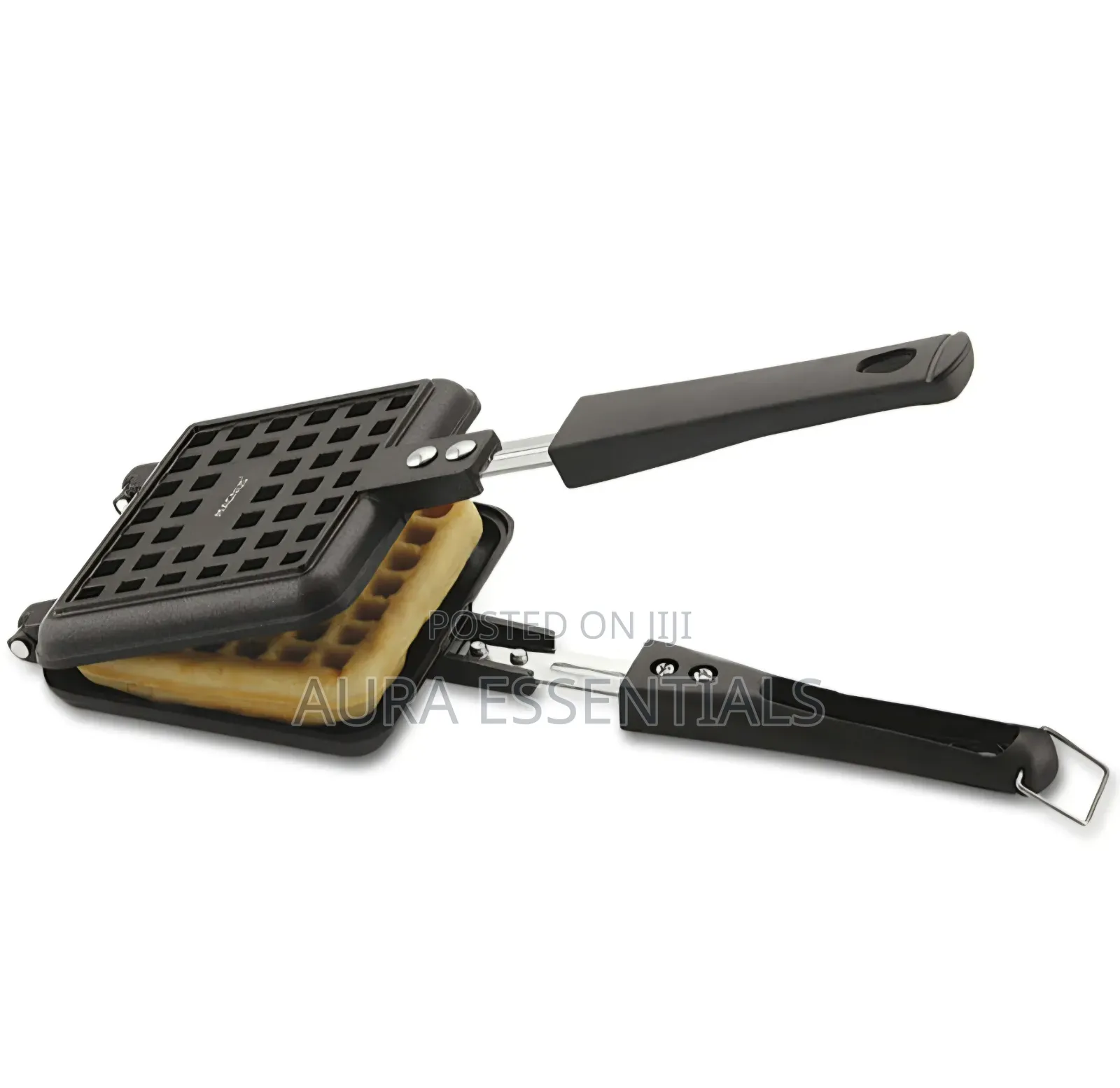 Non-Electric, Stove-Top Waffle Baking Mold