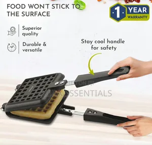 Non-Electric, Stove-Top Waffle Baking Mold