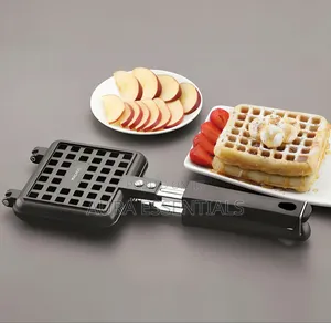 Non-Electric, Stove-Top Waffle Baking Mold