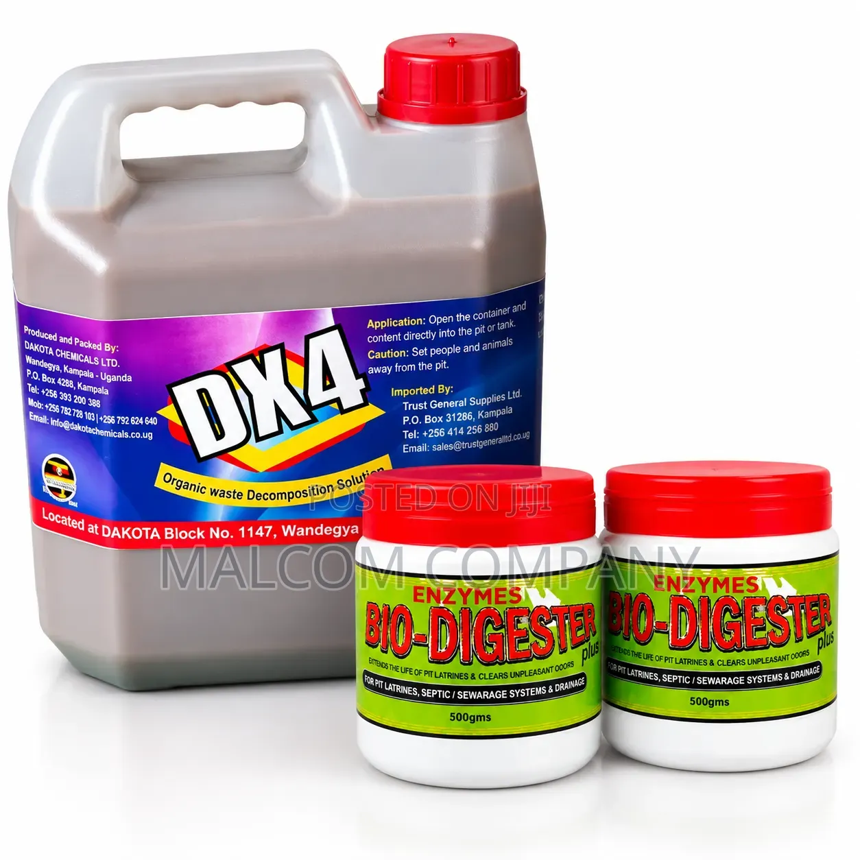 DX4 Organic Waste Decomposer + Bio-Digester Enzymes for Pit Latrines