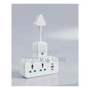 HyperLink 5-in-1 Universal Power Station- 2500W Multi-Plug Extension
