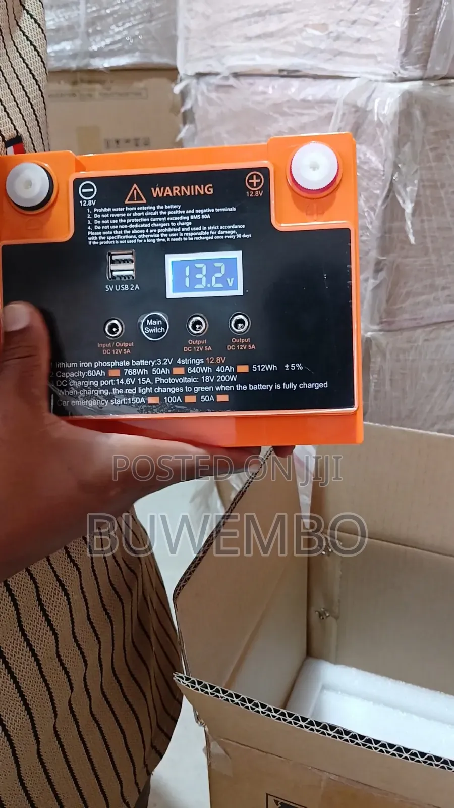 24AH -307.2Wh Lithium Battery