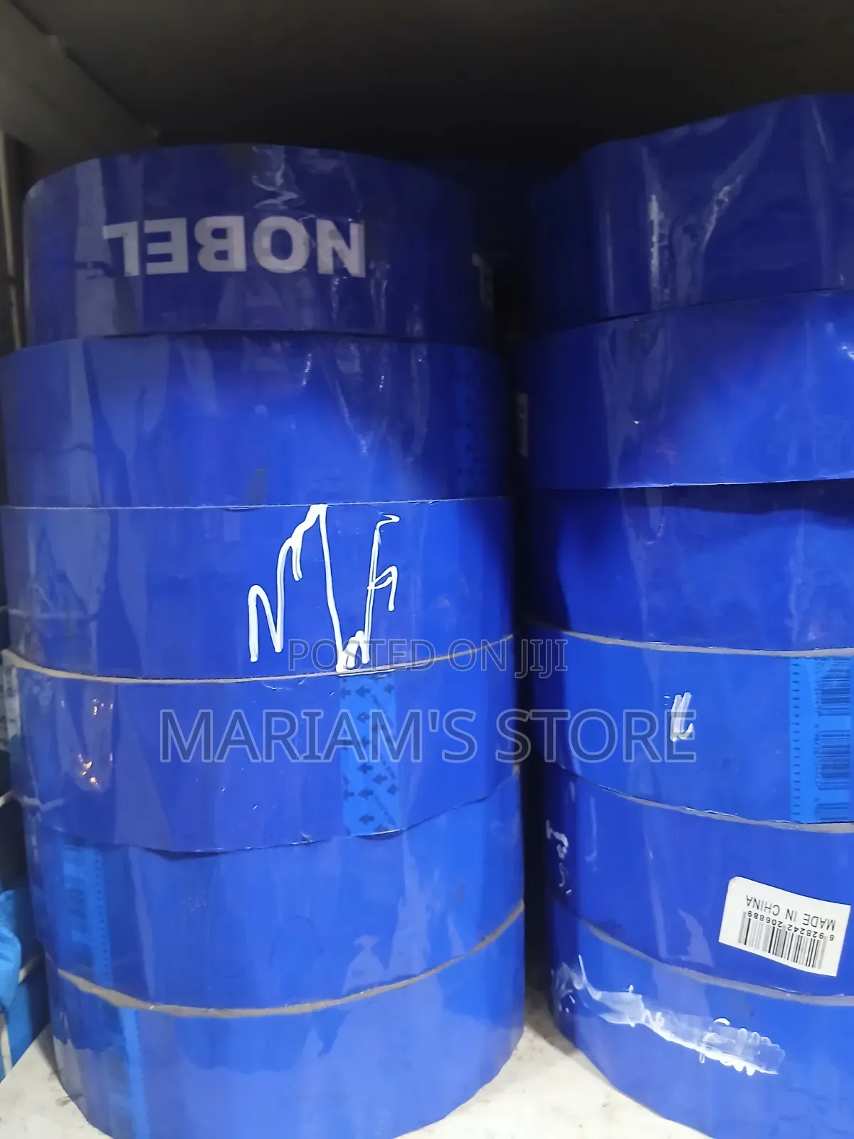 Blue Nobel Adhesive Packing Tape Used for Industrial Packaging