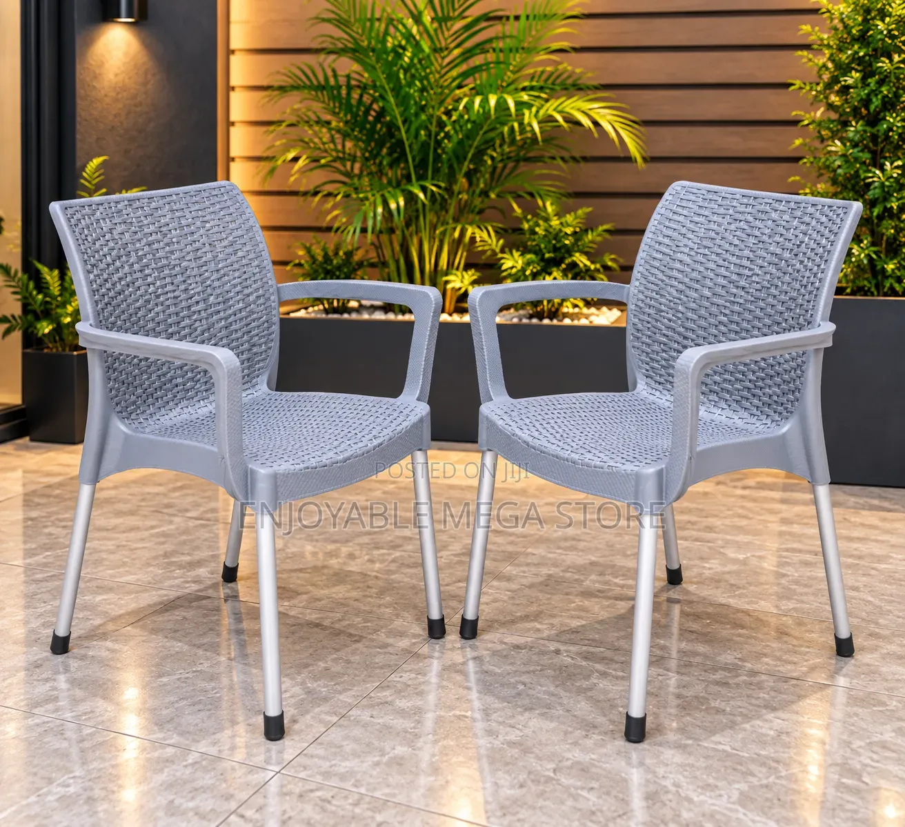 Grey Norble Plastic Chairs Plastic Chairs