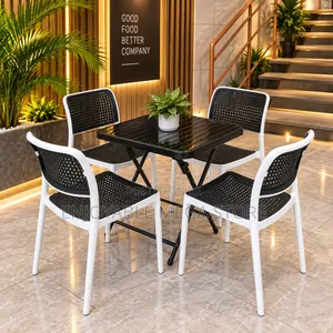 Modern Dining Folding Table and Chairs