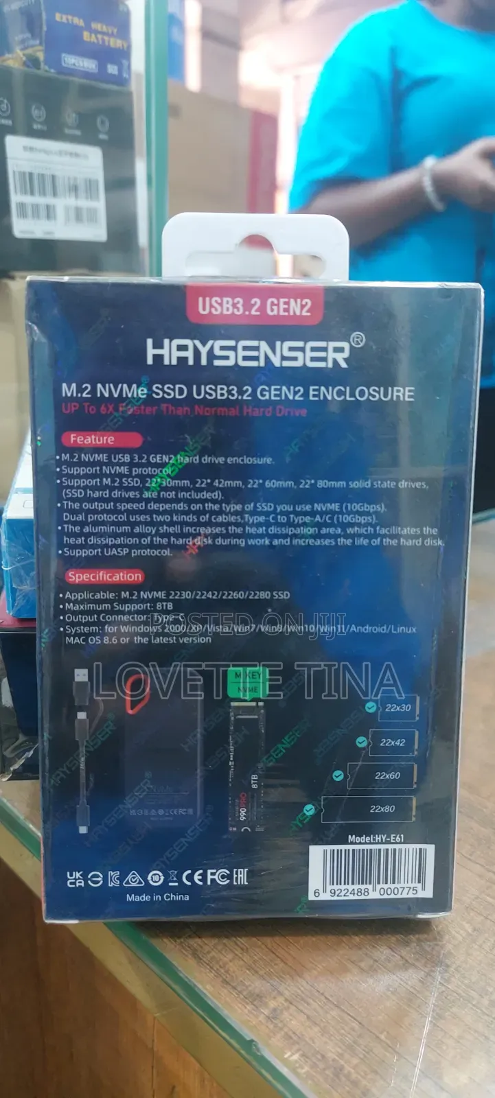 Haysenser Nvme Casing