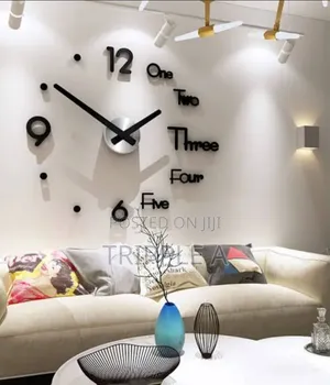 Large 3D DIY Wall Clock