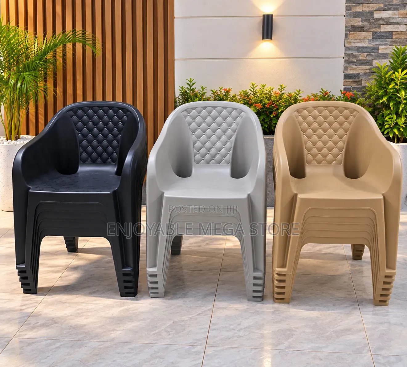 1Pcs Comfortable Sofa Plastic Chairs Plastic Chairs