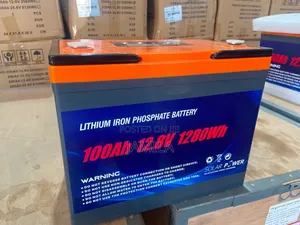 Lithium Iron Phosphate Battery 100Ah-12v