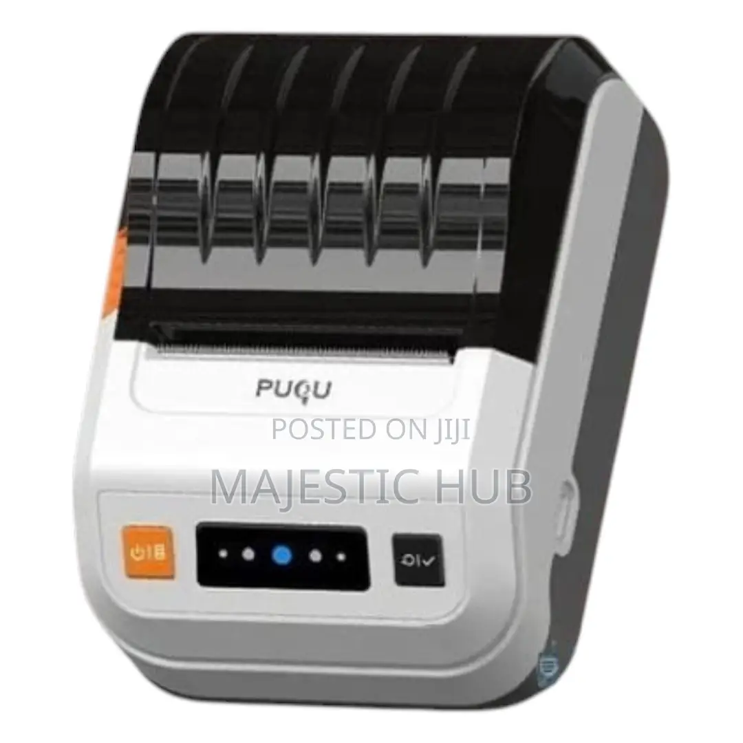 PUQU AQ Bluetooth Label Printer, 203dpi, 1800mAh Inkless Label Maker