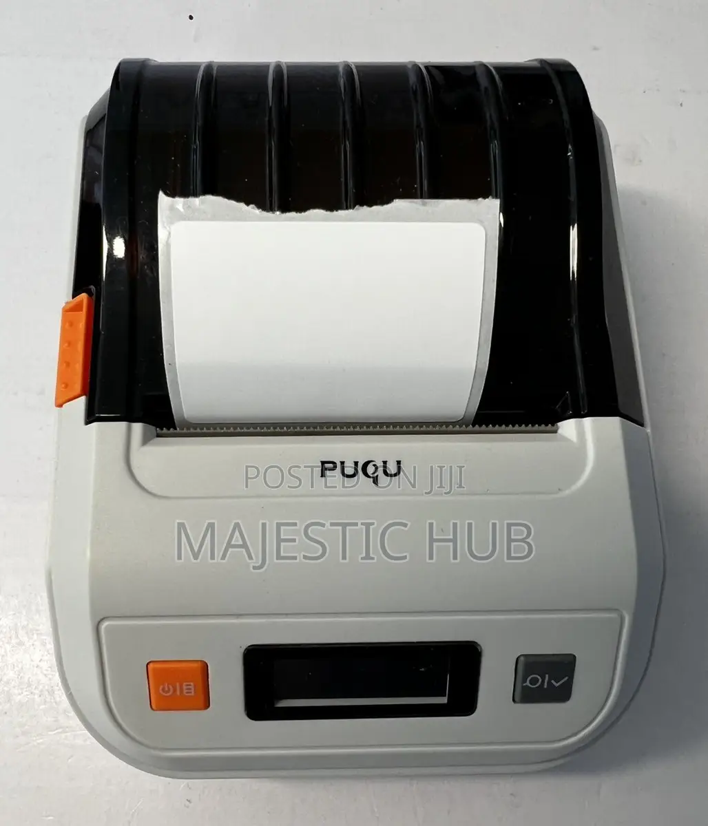PUQU AQ Bluetooth Label Printer, 203dpi, 1800mAh Inkless Label Maker