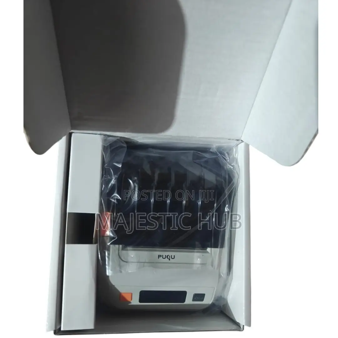 PUQU AQ Bluetooth Label Printer, 203dpi, 1800mAh Inkless Label Maker