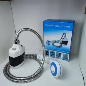 Portable Rechargeable Outdoor Shower With Submersible Pump Hose