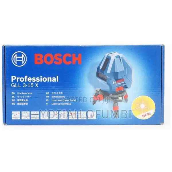Bosch Professional GLL 3-15 X Three-Line Laser