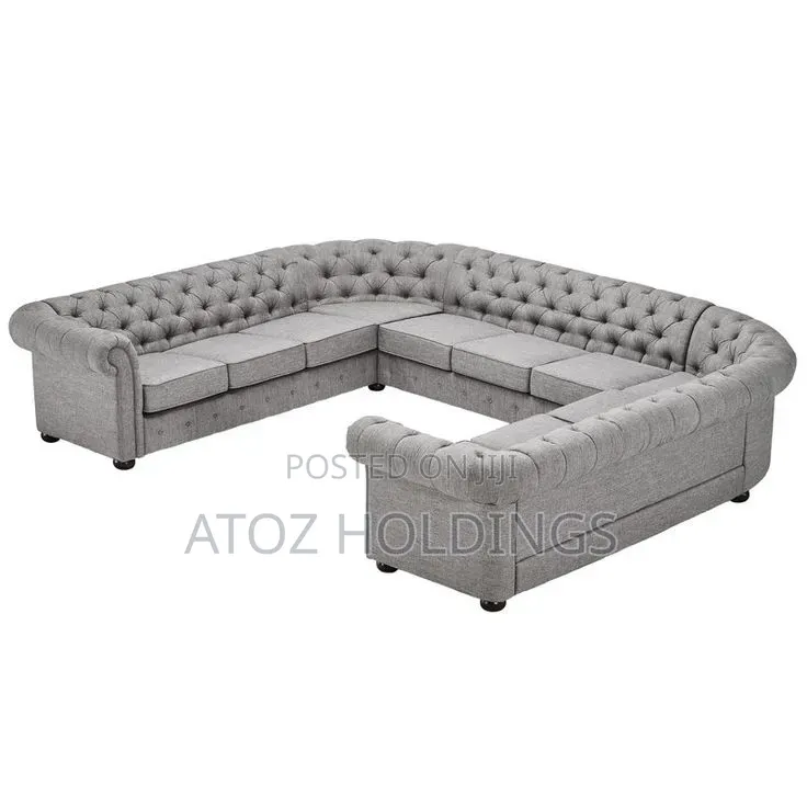 Sofas/8 Seaters U Chesterfield Sofas Any Colour/Material 2,500,000/-