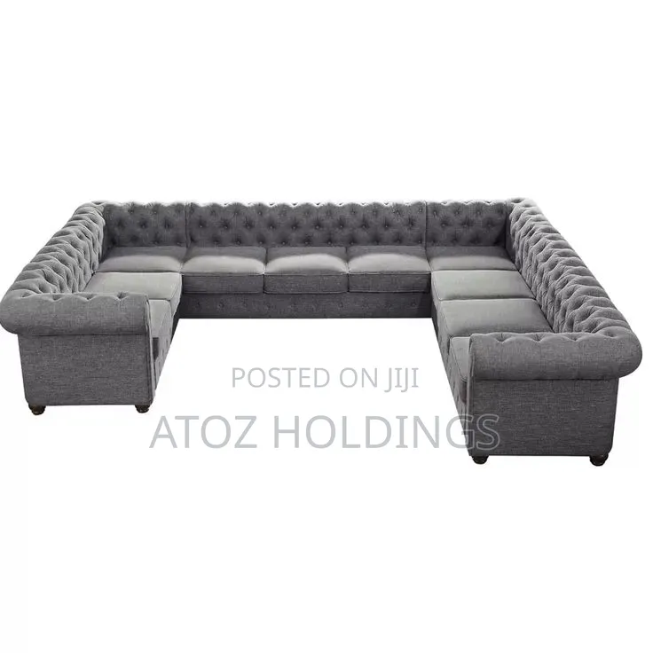 Sofas/8 Seaters U Chesterfield Sofas Any Colour/Material 2,500,000/-