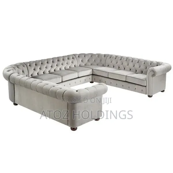 Sofas/8 Seaters U Chesterfield Sofas Any Colour/Material 2,500,000/-