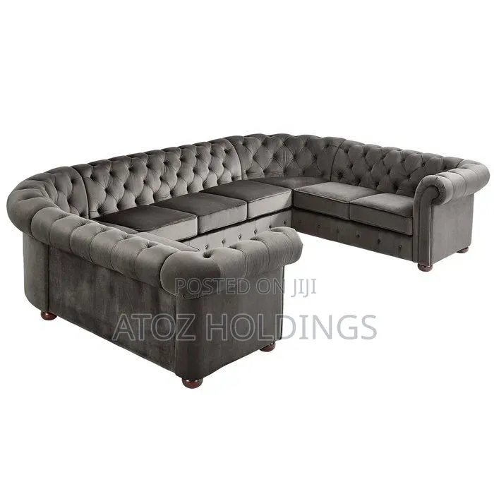 Sofas/8 Seaters U Chesterfield Sofas Any Colour/Material 2,500,000/-