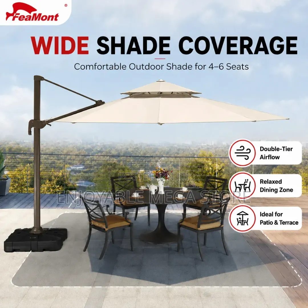 Outdoor Wide Shade Garden Umbrella Garden Business Umbrella