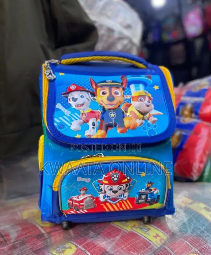 Kids' Premium 3D Character School Bag, Smooth Surface