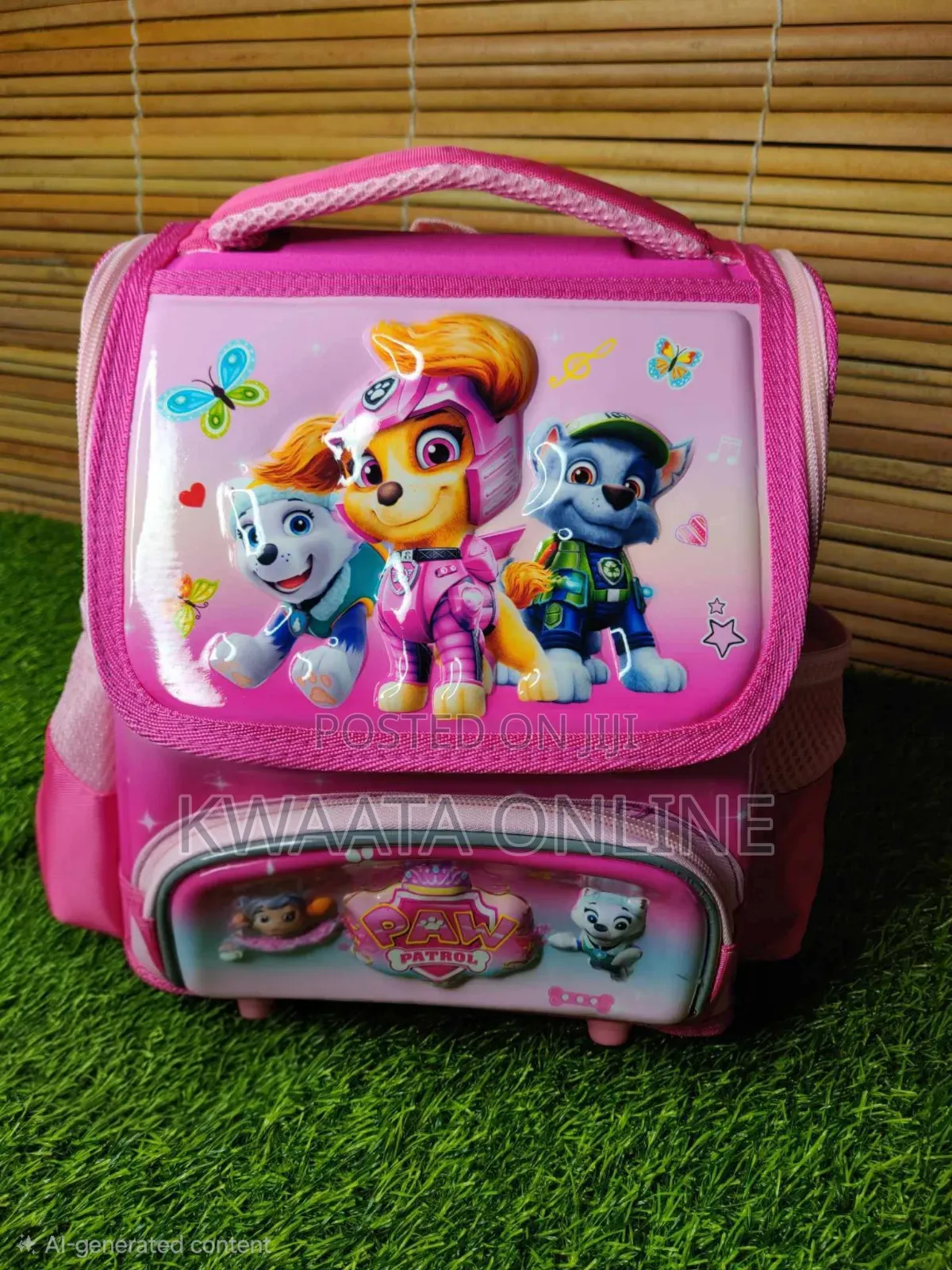 Kids' Premium 3D Character School Bag, Smooth Surface