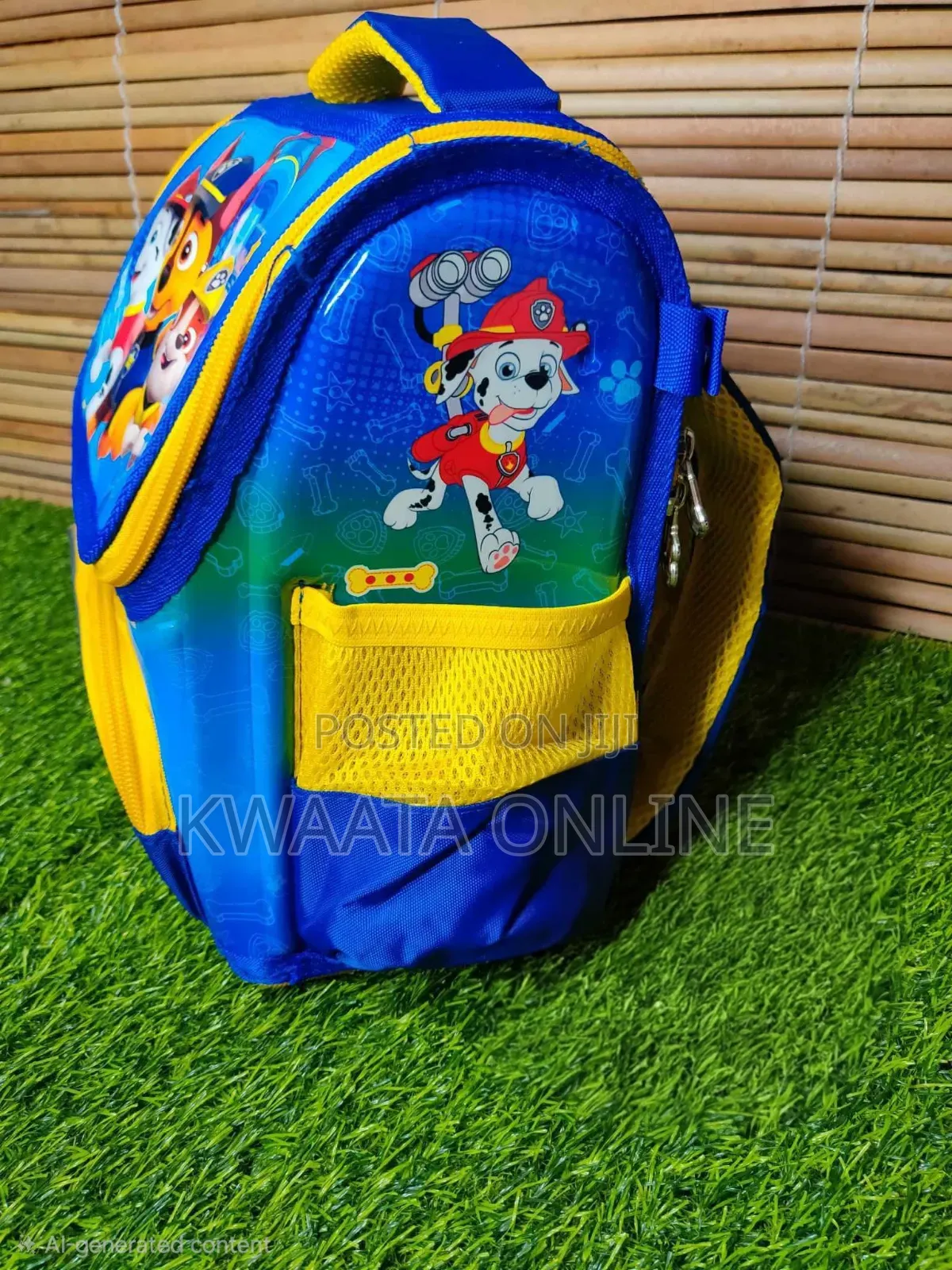Kids' Premium 3D Character School Bag, Smooth Surface