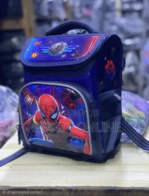 Kids' Premium 3D Character School Bag, Smooth Surface