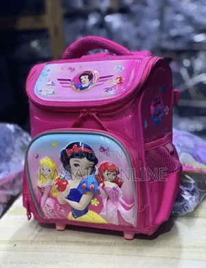 Kids' Premium 3D Character School Bag, Smooth Surface