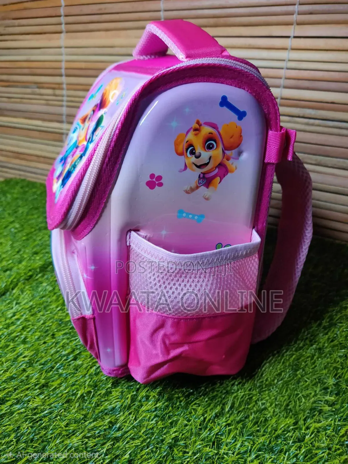 Kids' Premium 3D Character School Bag, Smooth Surface